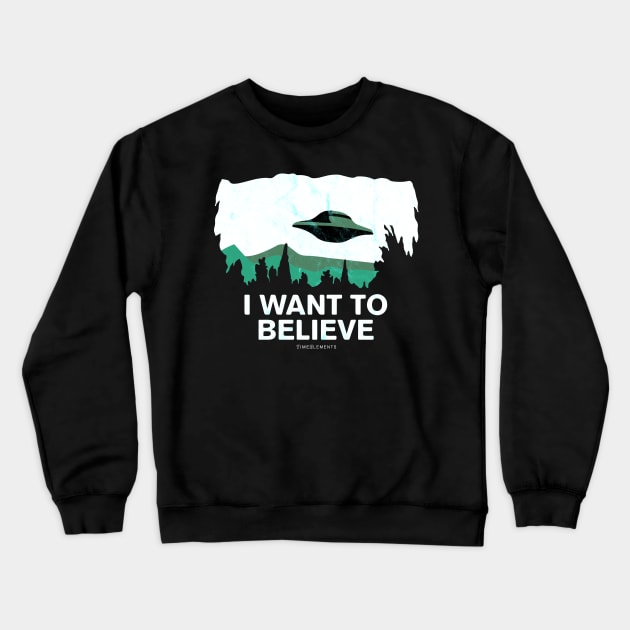 I want to believe Crewneck Sweatshirt by filippob